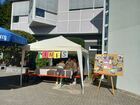 Stand der Minis vor der Sommerberghalle